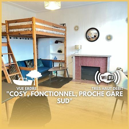 Felix Vue Erdre & Cite Des Congres / Gare Sud Apartment Nantes Exterior foto