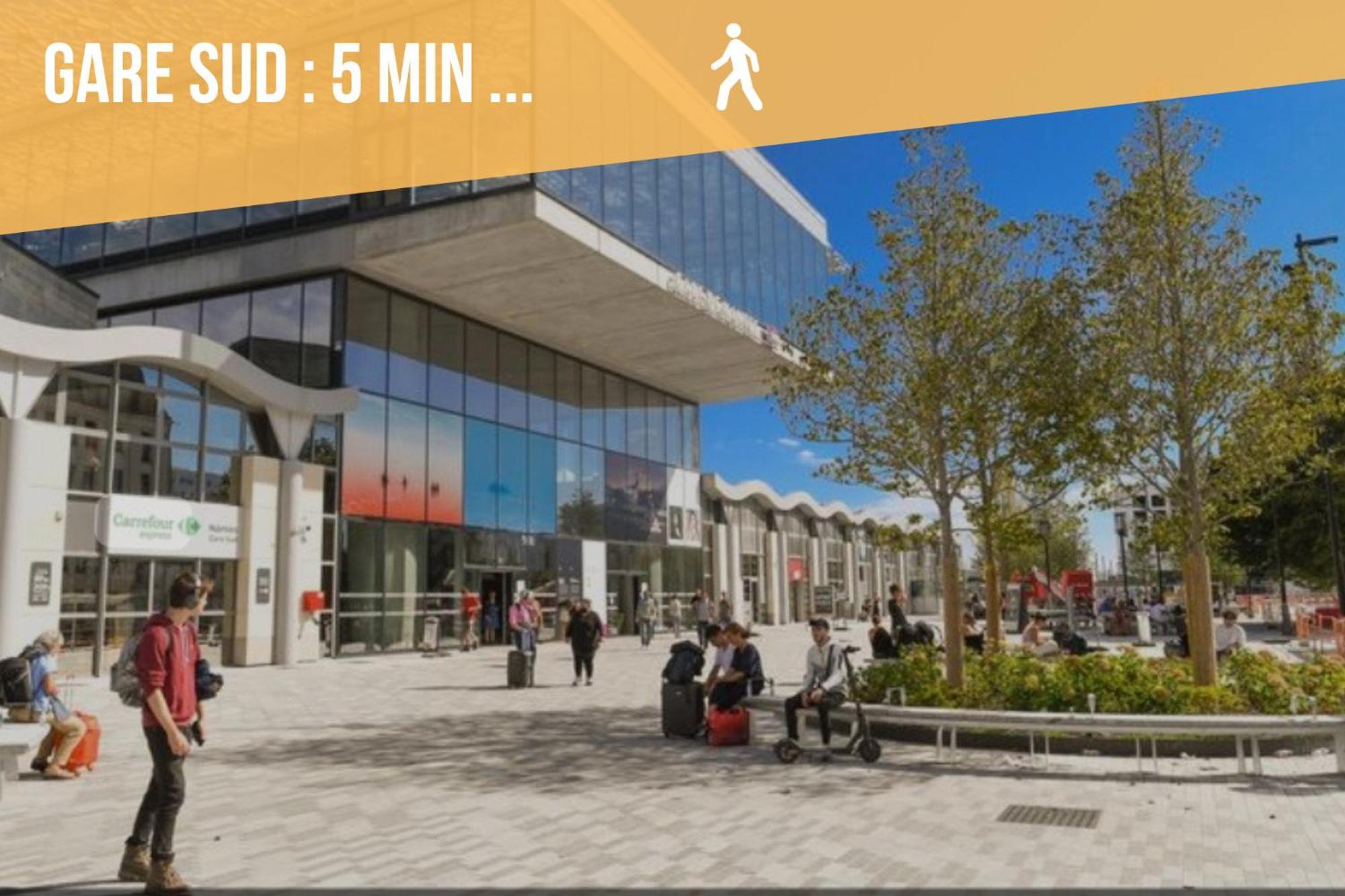Felix Vue Erdre & Cite Des Congres / Gare Sud Apartment Nantes Exterior foto
